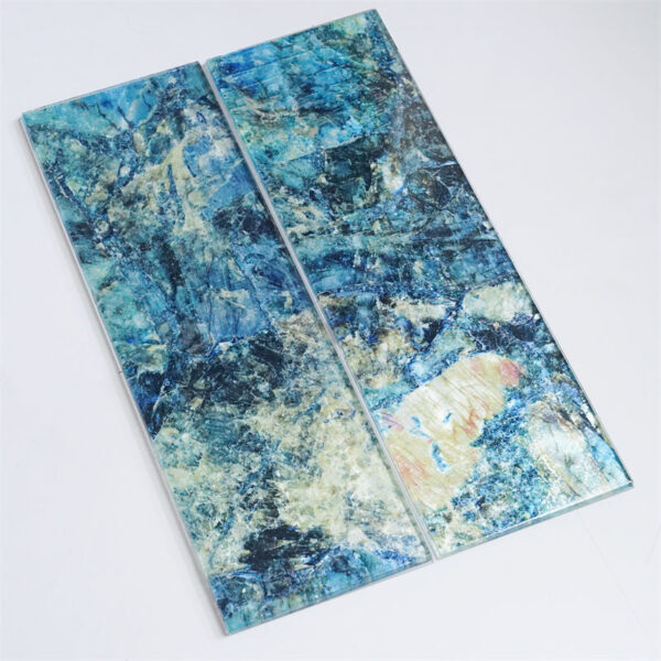 Wholesale Marble Glitter Glass Mosaic Tile Kitchen Bathroom Wall Tiles Swimming Pool Glass Tile