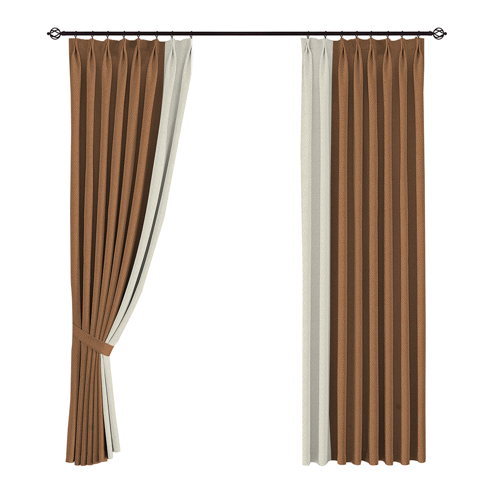 Five-Star Hotel Special Flame Retardant Electric Curtains for Luxury Interiors