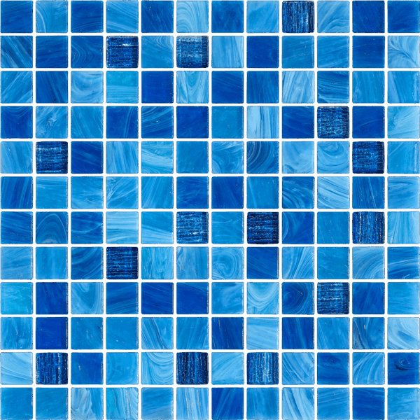 High Quality Modern Design Glass Mosaic Square Bathroom Swimming Pool Decoration Tiles