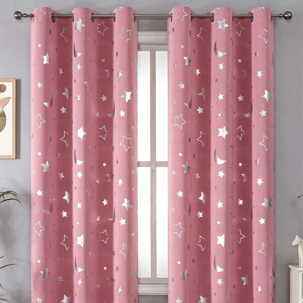 Factory Wholesale Bedroom Blackout Dim Out Curtains European & American Style All-Season Insulated