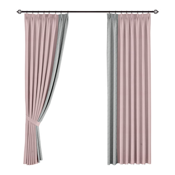 Matter Smart Motorized Curtain With Electric Curtain Track Customized for Hotel Project