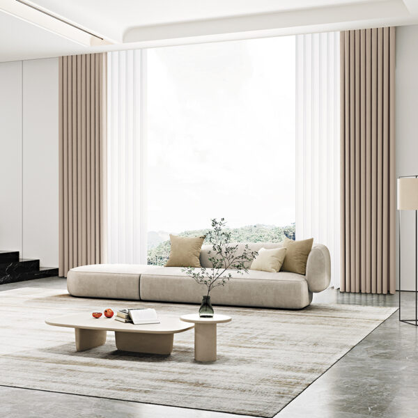 Noise Reduction  UV Blocking, Perfect for City Apartments  Neutral Tones for Modern Interiors ODM&OEM