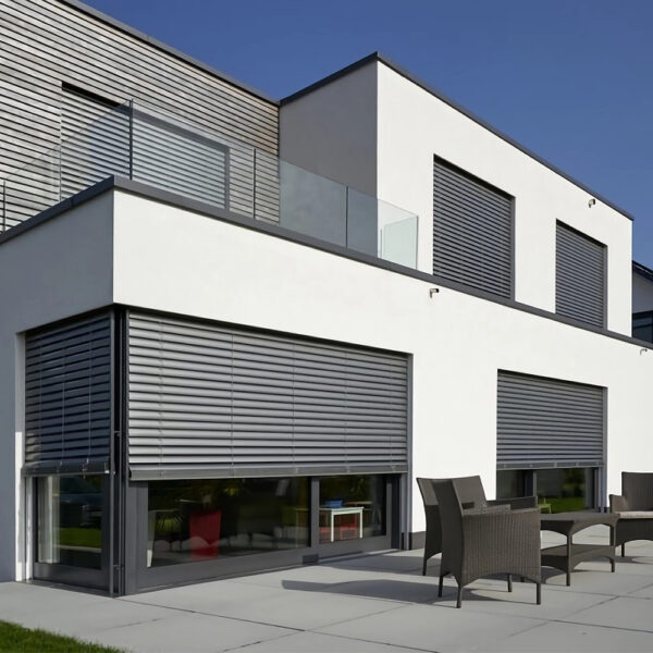 Popular European Design Aluminum Roller Shutter Door Window Electric Horizontal for Indoor Outdoor Use for Apartments