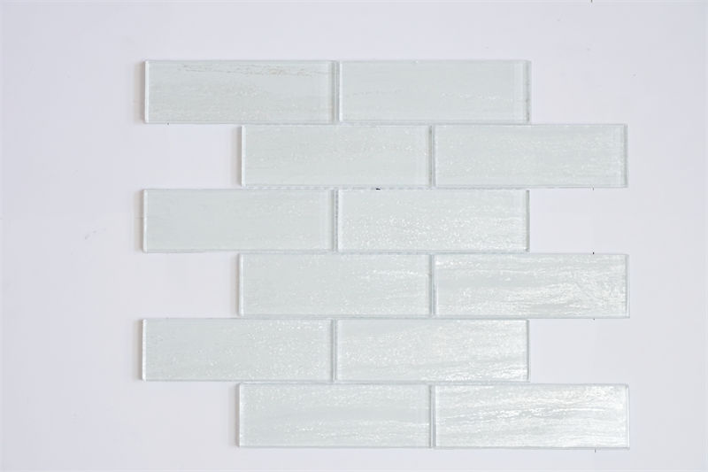 Mosaic Factory Wholesale Glitter Glass Mosaic Tile for Bathroom Wall Decoration Tiles Swimming pool