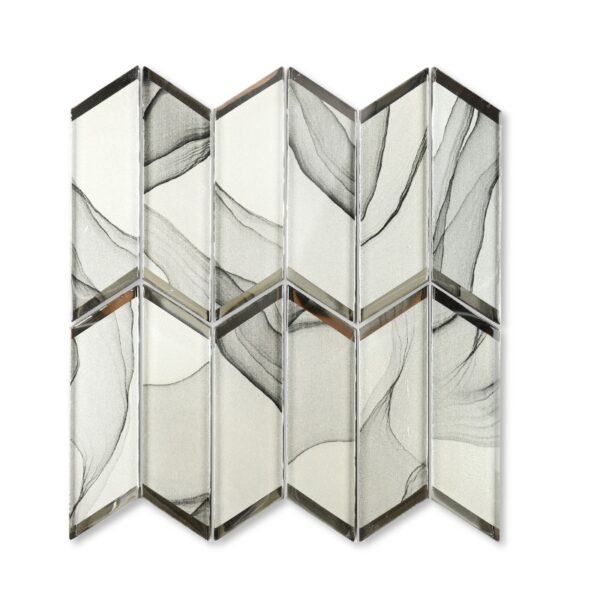 Wholesale Stone Arrow Glass Mosaic Tile for Kitchen Bathroom Wall Decoration Tiles